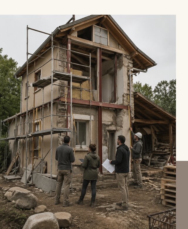 Реконструкция загородного дома под ключ в Белебее от бюро