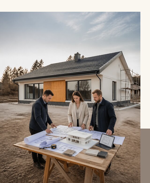 Проектирование домов с двумя спальнями под ключ в Белебее