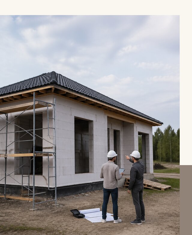 Проектирование одноэтажных домов из газобетона в Белебее